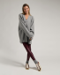 Deblon Florence boyfriend cardigan Grége Melange  
