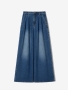 Janice Dollar Wide Leg Jeans blauw 