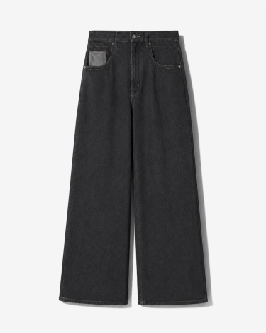 Janice Drew Jeans Barrel Zwart 