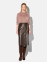 Janice Lewis Cashmere Trui Taupe 
