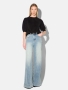 Janice Mason Jeans Wide Leg Blauw 114 