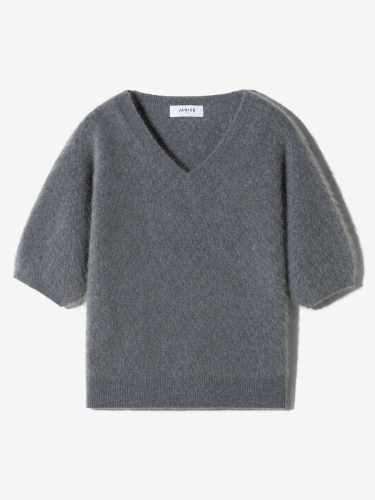 Janice Romeo Cashmere Trui Grijs 