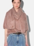 Janice Santos Cashmere sjaal Taupe 