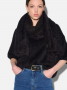 Janice Santos Cashmere sjaal Zwart 