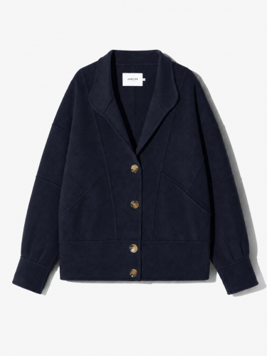 Janice Seth Cashmere Jas Donker Blauw 