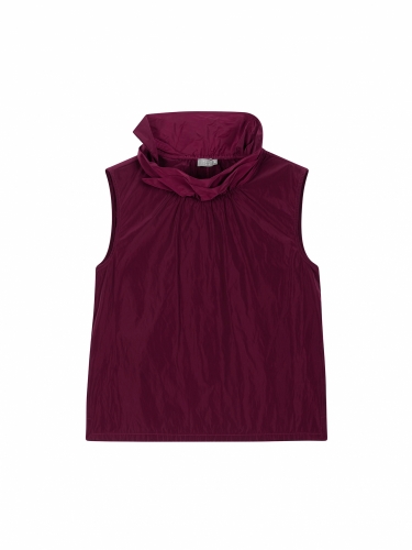 No Man's Land Top Dark cherry 