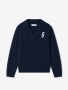 Janice Resort Cashmere Trui blauw 