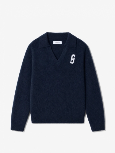Janice Resort Cashmere Trui blauw 