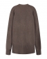 Deblon Florence boyfriend cardigan Cacao Melange 