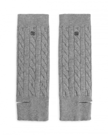 Deblon Legwarmers Grey melange 