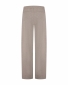 Deblon Jayden wide leg jogger Brown melange 