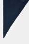 Closed Triangle scarf Dark night 