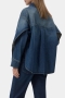 Closed Overlay detail shirt Dark blue 