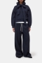 Closed Bow tie hoodie  Dark night 