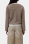 Closed Crew neck cardigan Wheat beige 