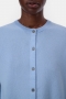 Closed Crew neck cardigan long sleeve Powder blue 