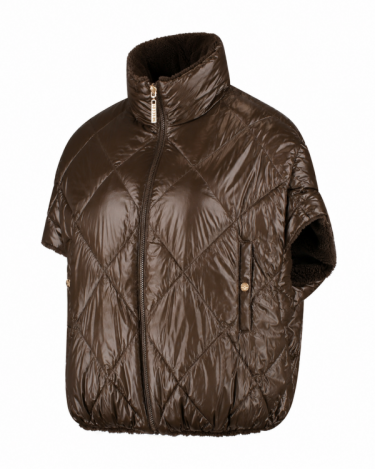 Deblon Hazel Reversible Bodywarmer Dusk Brown 