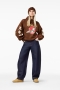Goldbergh Tobu hooded sweater Deep mocha 