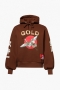Goldbergh Tobu hooded sweater Deep mocha 
