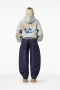 Goldbergh Tobu hooded sweater Grey melange 