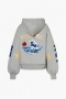 Goldbergh Tobu hooded sweater Grey melange 